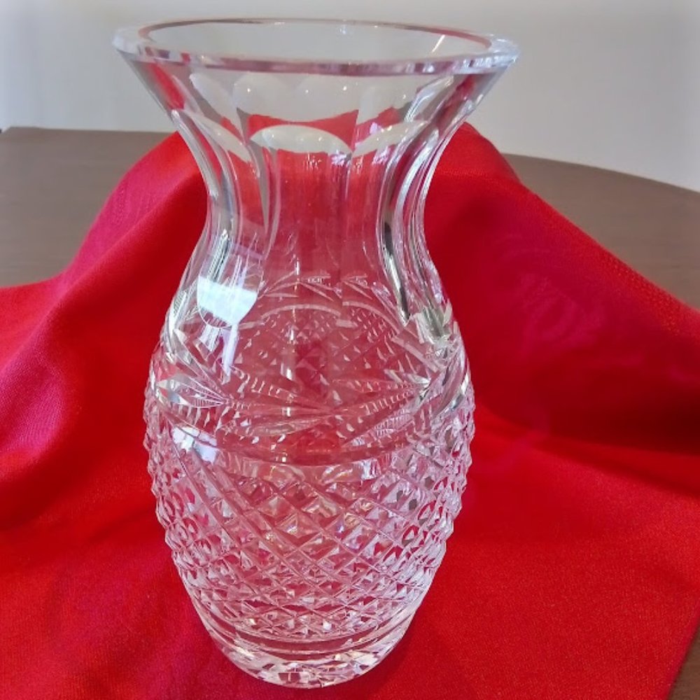 Waterford 7" Glandore Flower Vase - Picture 2 of 9